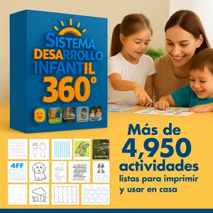Imagen de portada para Ebook Sistema de Desarrollo 360° – 4.950 Actividades Imprimibles