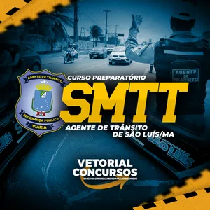Imagem de capa para o Curso online PREPARATÓRIO SMTT - Agente de Trânsito de São Luís/MA