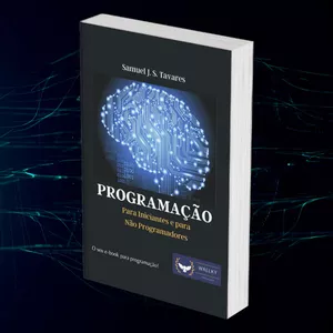 Imagem de capa para o Ebook Livro Programação Para Iniciantes e Para Não Programadores 