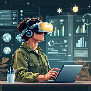 Imagem de capa para o Ebook A Nova Realidade da Inteligência Artificial”: