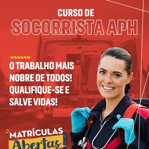 Imagem de capa para o Curso online SOCORRISTA APH