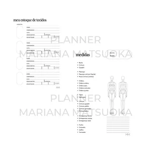 Imagem de capa para o Ebook Planner Vida, Modelagem e Costura