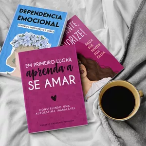 Imagem de capa para o Ebook Combo Amor-próprio (3 Ebooks) + Grupo VIP! 