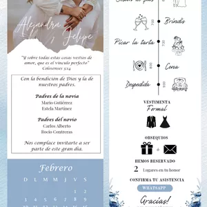 Imagen de portada para Ebook Invitación de Boda - Editable en Canva