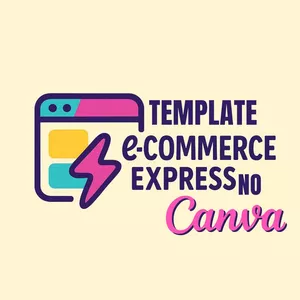 Imagem do curso TEMPLATE E-COMMERCE EXPRESS NO CANVA - CANDY