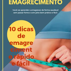 Imagem de capa para o Ebook 10 dicas de emagrecimento