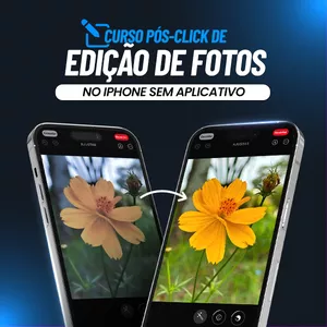 Imagem de capa para o Curso online Pós-Click Edição de Fotos no iPhone