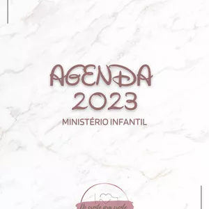 Imagem de capa para o Ebook Agenda 2023 para ministério infantil