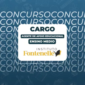 Imagem do curso PREPARATÓRIO CONCURSO APARECIDA - AGENTE DE APOIO EDUCACIONAL (ENSINO MEDIO))