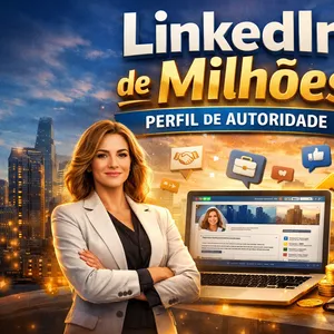 Imagem de capa para o Ebook LinkedIn de Milhões 