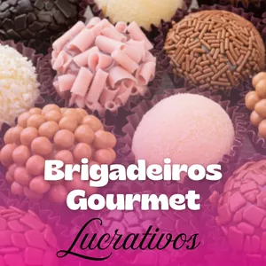 Imagem de capa para o Curso online Brigadeiros Gourmet Lucrativos