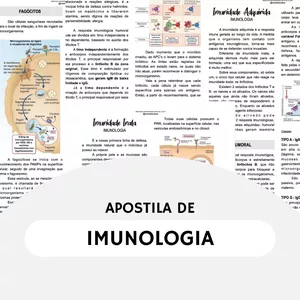 Imagem principal do produto APOSTILA DE IMUNOLOGIA - RESUMOS MEDICINA