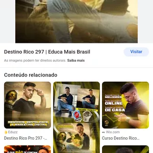 Imagem de capa para o Curso online Destino rico 