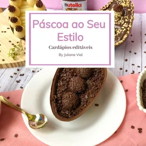 Imagem de capa para o Ebook Páscoa ao Seu Estilo