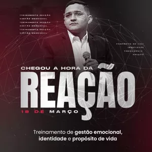 Imagem de capa para o Evento online REAÇÃO