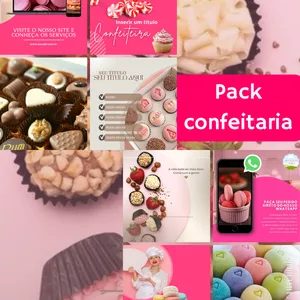 Imagem de capa para o Curso online Pack confeitaria