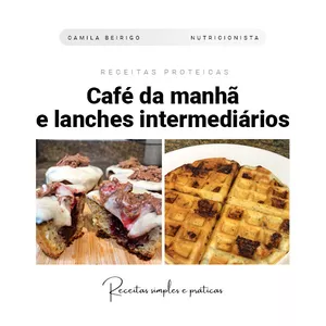 Imagem do curso Receitas saudáveis e proteicas - 32 receitas para café da manhã e lanches intermediários