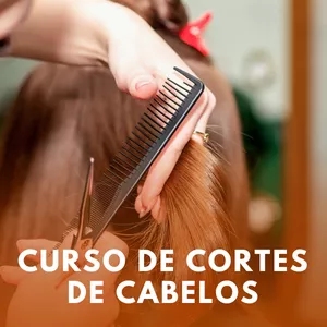 Imagem de capa para o Curso online Curso de Cortes de Cabelos | Método Corte Sem Medo