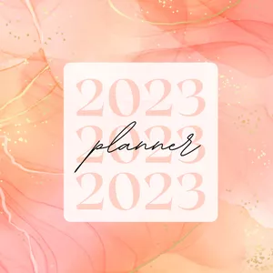 Imagem de capa para o Ebook Planner 2023 - Calendário de Postagens para Redes Sociais