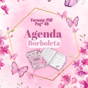 Imagem de capa para o Ebook AGENDA BORBOLETA