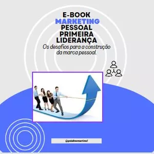 Imagem de capa para o Ebook Marketing Pessoal para 1ªLiderança