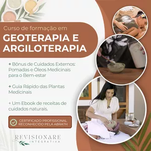 Imagem de capa para o Curso online Curso de formação em Geoterapia e Argiloterapia