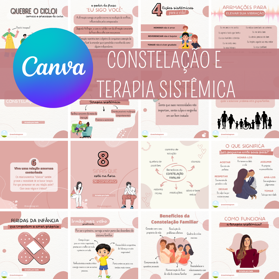 Imagem do curso Canva Constelação e Terapia Sistêmica