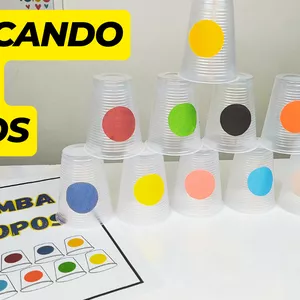 Imagem de capa para o Ebook ATIVIDADE TOMBA COPOS