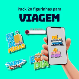 Imagem de capa para o Curso online 🧳 PACK 20 FIGURINHAS PARA VIAGEM 🧳