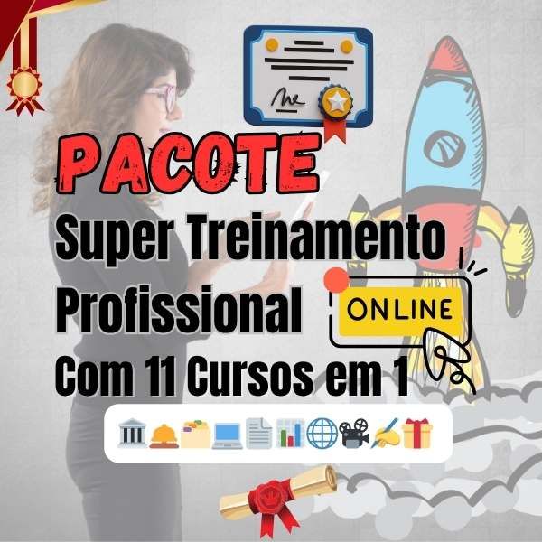 Curso Pacote SuperTreinamento Profissional — 11 Cursos em 1