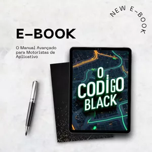 Imagem de capa para o Ebook O Código Black - O Manual Avançado para Motoristas de Aplicativo