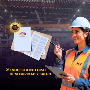 Imagen de portada para Ebook Plantilla - Encuesta integral de Seguridad y Salud en el Trabajo