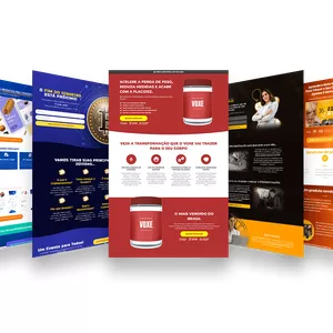 Cover image for Ebook Landing pages bundle