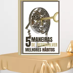 Imagem de capa para o Ebook 5 Maneiras de Desenvolver Melhores Hábitos Saudáveis 