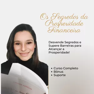 Imagem de capa para o Curso online Os Segredos da Prosperidade Financeira - Um Guia Exclusivo para Mulheres de Valor