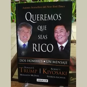 Imagen de portada para Curso online Audiolibro Queremos que usted sea rico