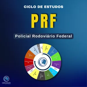 Imagem de capa para o Ebook Ciclo de Estudos PRF - Policial (baseado no edital de 2021)