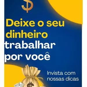Imagem de capa para o Ebook Deixe seu Dinheiro Trabalhar por você.