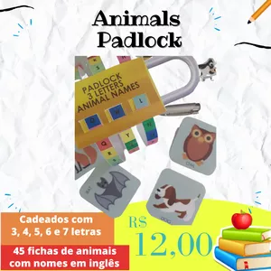 Cover image for Ebook Animals Padlock