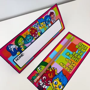 Imagem de capa para o Ebook Lembrancinha Divertidamente - Volta Às Aulas 