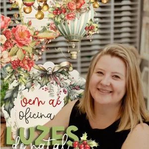 Imagem de capa para o Curso online OFICINA: Luzes de Natal - ON LINE