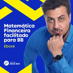 Imagem de capa para o Ebook EBOOK Matemática Financeira FACILITADO para o Banco do Brasil