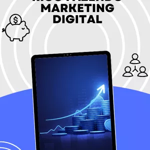 Imagem de capa para o Ebook Como ficar rico fazendo marketing digital