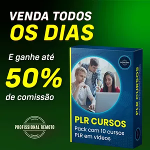 Imagem de capa para o Curso online Cursos PLR para você revender qualidade PREMIUM