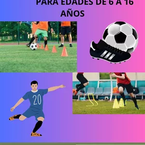 Imagen de portada para Ebook Libro PDF con 125 ejercicios de entrenamiento de futbol para edades de 6 a 16 años