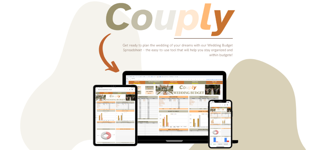 Couply Wedding Planner SpreadSeet All in One