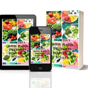Imagen de portada para Ebook DIABETES Y SABOR: PLATOS SALUDABLES PARA CUIDAR TU SALUD