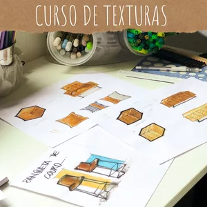 Imagem principal do produto CURSO DE TEXTURA COM MARCADORES 