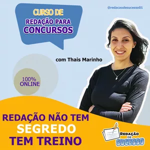 Imagem de capa para o Curso online Redação para Concurso Público