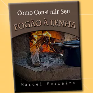 Imagem de capa para o Ebook Como Construir Seu Fogão à Lenha